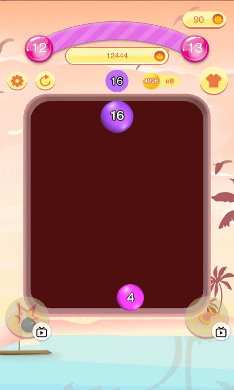 泡泡2048手游app截图