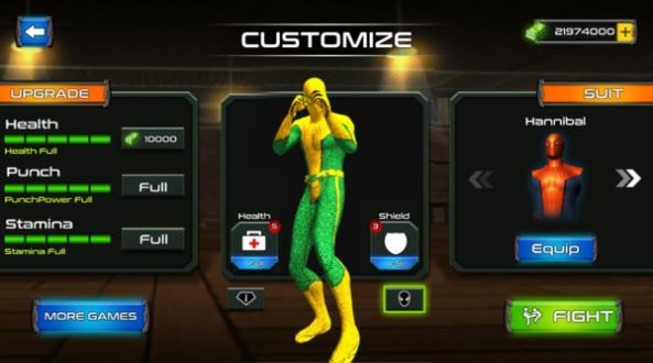 超级英雄冠军之战手游app截图