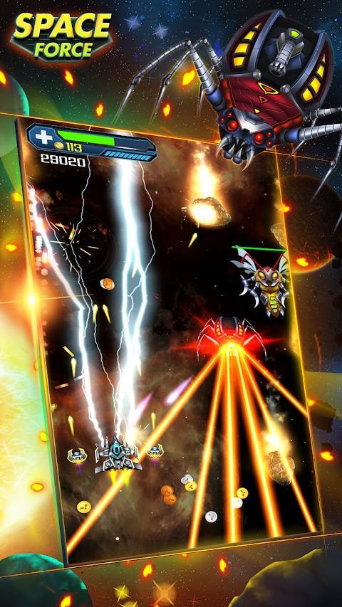 太空部队：外星射手战争手游app截图