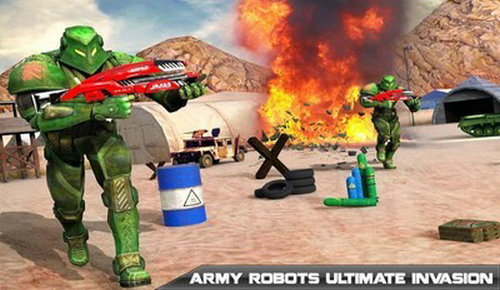 机器人街帮模拟器手游app截图