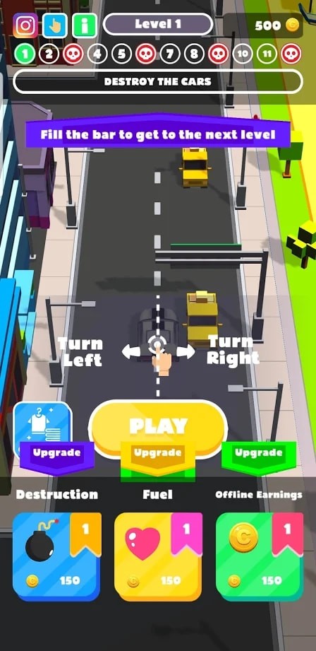 车祸城市3D 最新版手游app截图