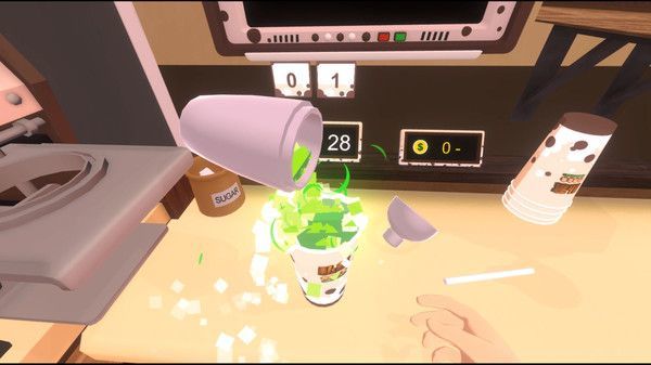 食用系少女小圆的手摇饮料店vr手游app截图