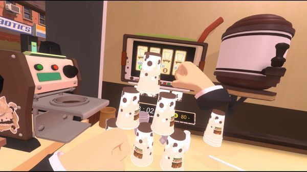 食用系少女小圆的手摇饮料店vr手游app截图
