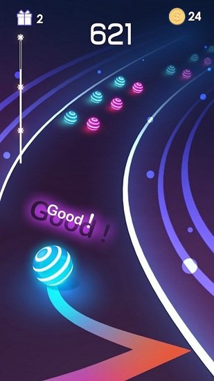 舞蹈之路彩球跑 2021最新版手游app截图