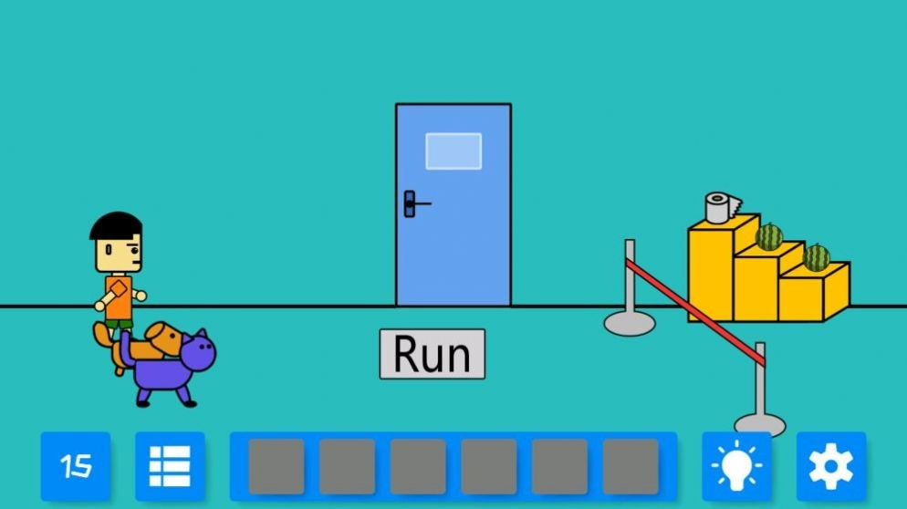 熊孩子找厕纸手游app截图
