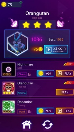 EDM刀刃舞者手游app截图