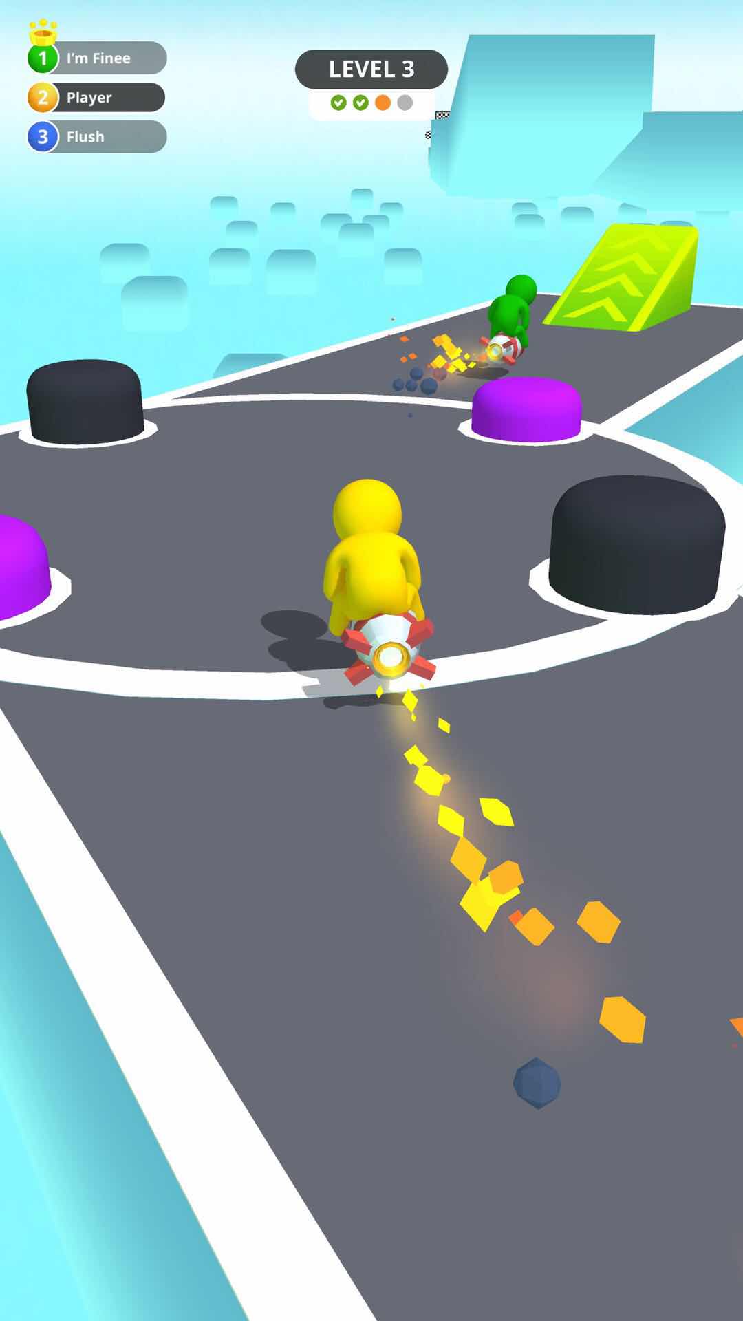 火箭竞赛3D 中文版手游app截图