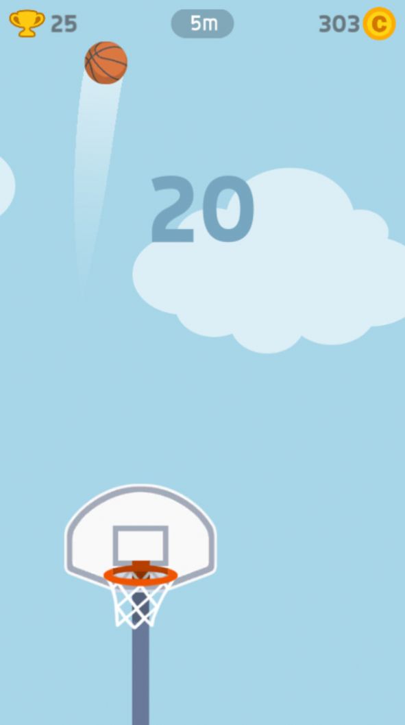 天空投篮 手机版手游app截图