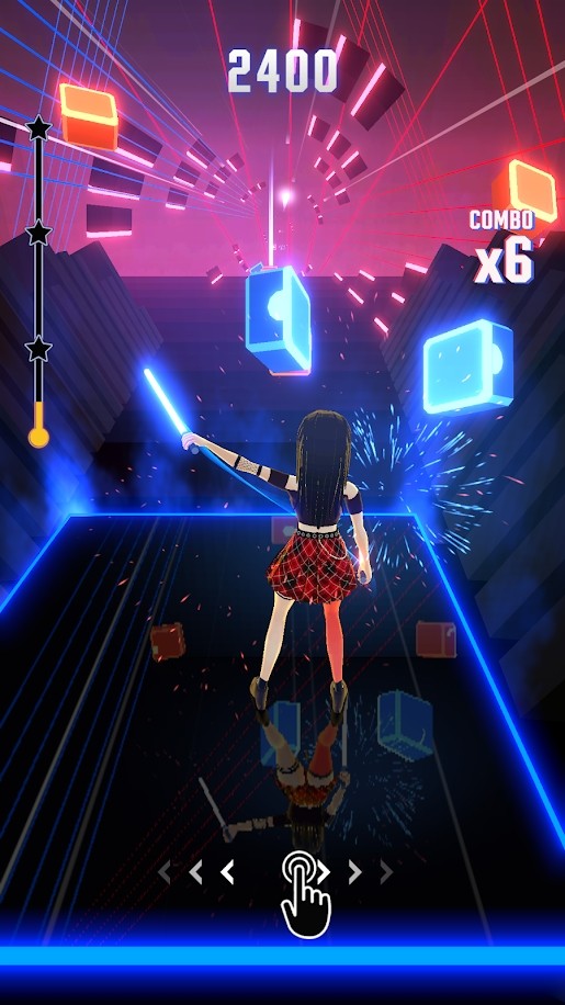 节奏军刀3D 手机版手游app截图