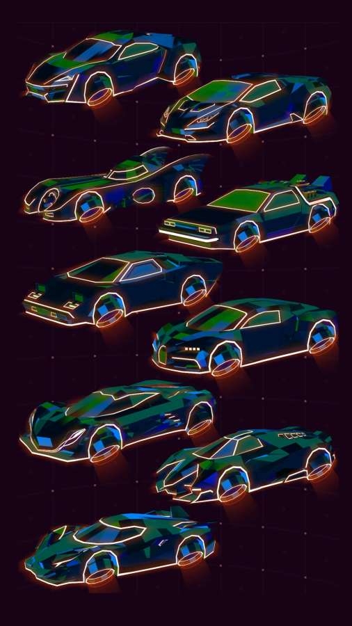 霓虹飞车 最新版手游app截图