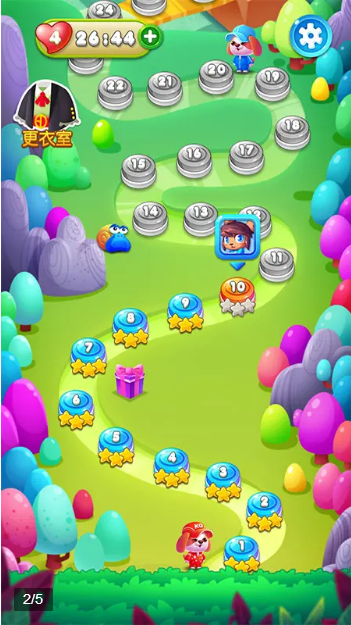 闯关泡泡龙手游app截图