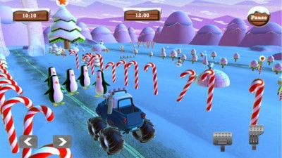 雪人怪兽车 手机版手游app截图