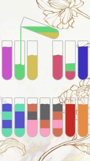 水排序谜题手游app截图