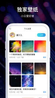 炫酷壁纸手机软件app截图