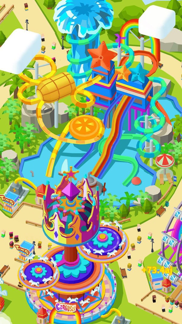 放置幻想游乐园大亨 最新版手游app截图