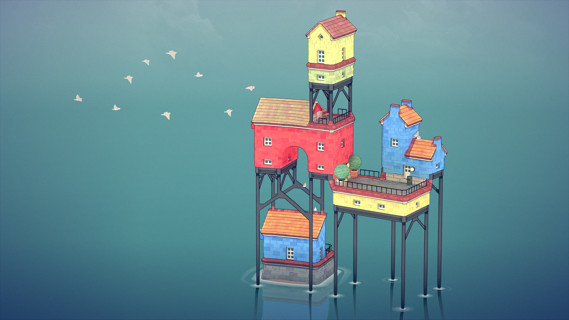 Townscaper 手游下载手游app截图