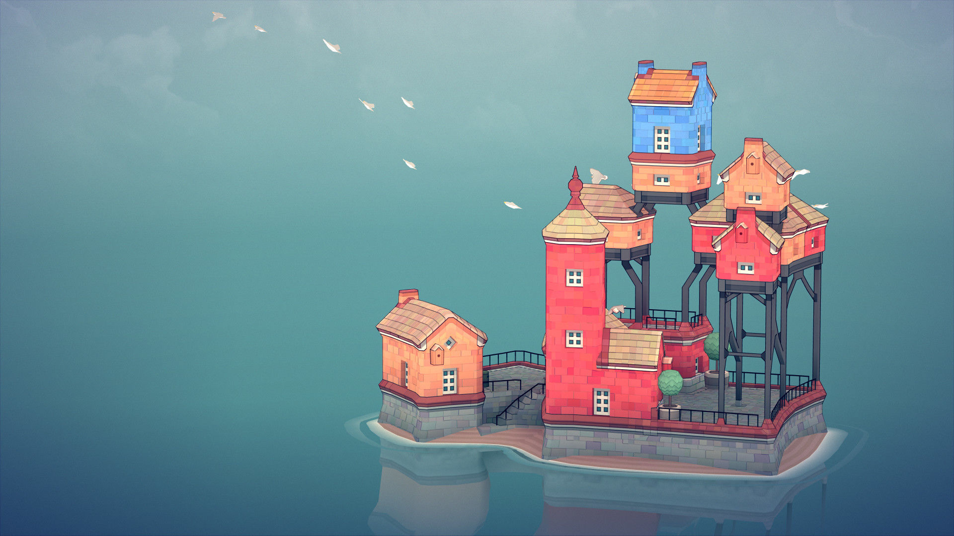 Townscaper 手游下载手游app截图