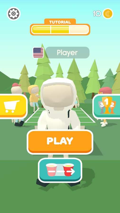 纸杯乒乓球 手游版手游app截图