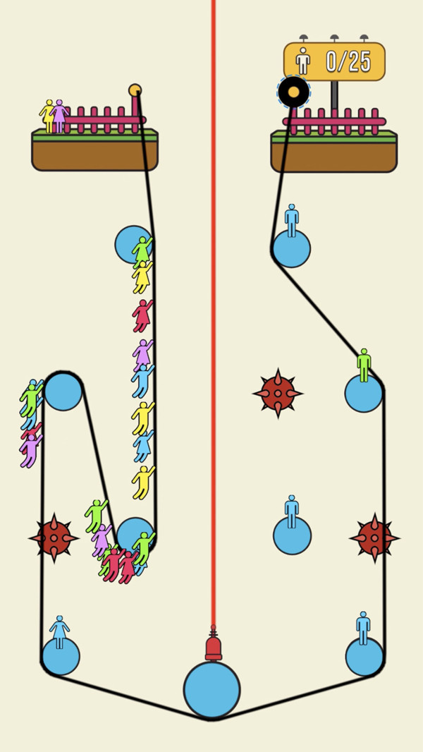 绳索救援：孩子们 手机版手游app截图