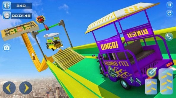不可能的人力车特技 最新版手游app截图