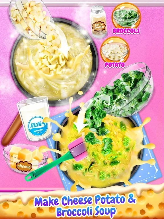 芝士汤美味手游app截图