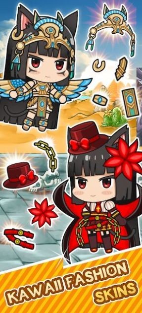 异世界可爱武士猫手游app截图