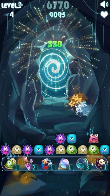 怪物消消乐手游app截图