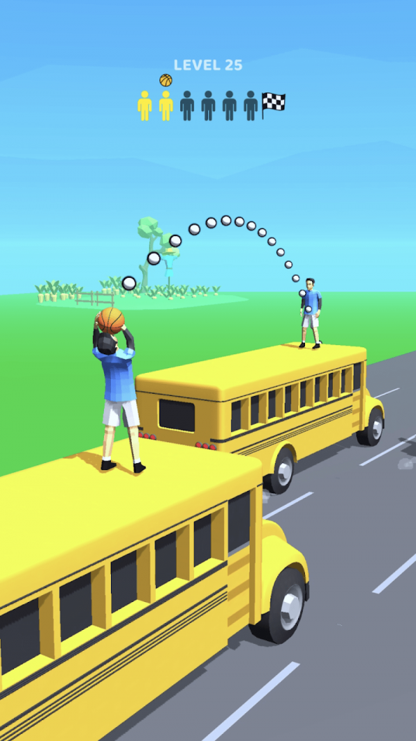 道路扣篮3D手游app截图