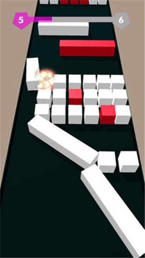 颜色冲撞球球3D手游app截图