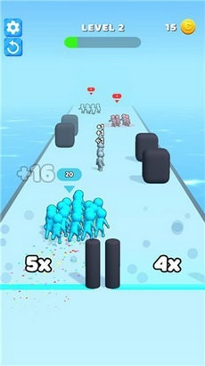 人群冲突奔跑大师手游app截图