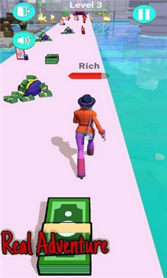 丰富的酷跑3D手游app截图