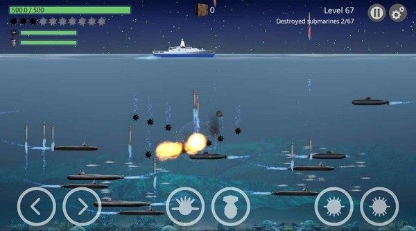 潜艇射击大战手游app截图