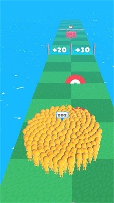 人群疯狂酷跑手游app截图