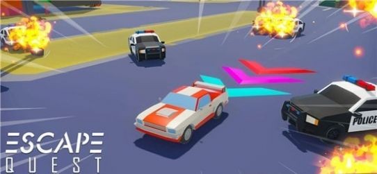 逃跑赛车特技手游app截图
