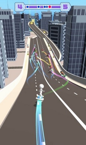 磁悬滑板街头冲浪Street Surf手游app截图