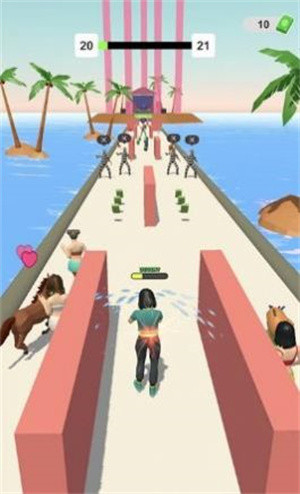 派对女孩3D手游app截图