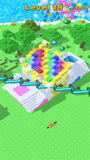 切割塔手游app截图