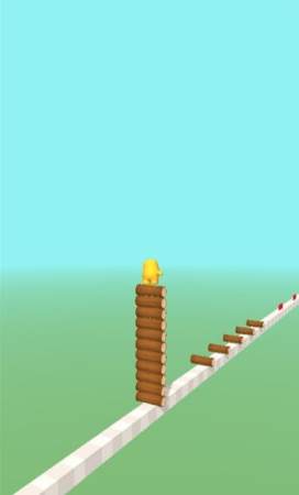 独木桥上叠圆木手游app截图