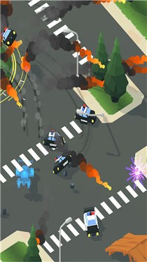 撞车大逃亡手游app截图