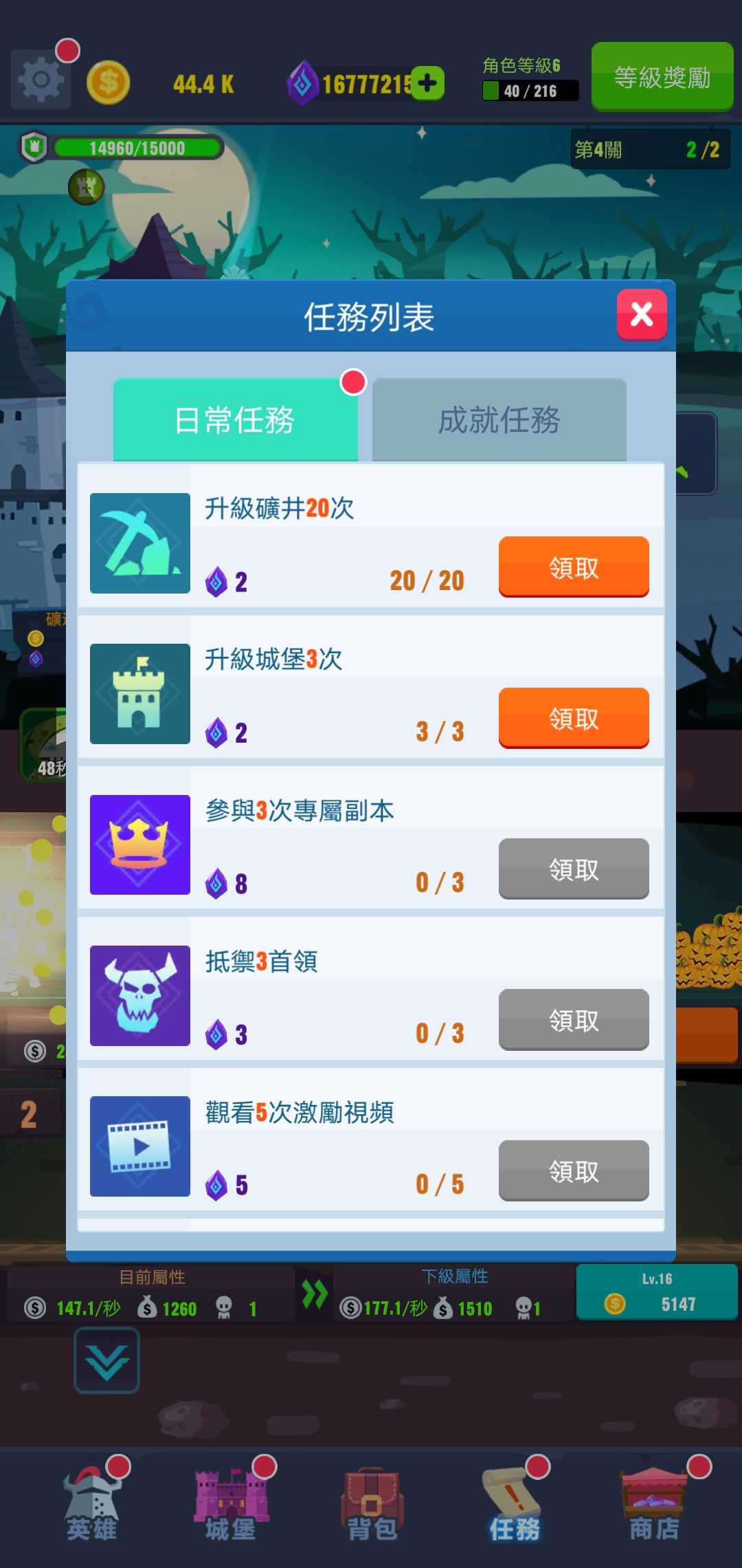 口袋地牢手游app截图