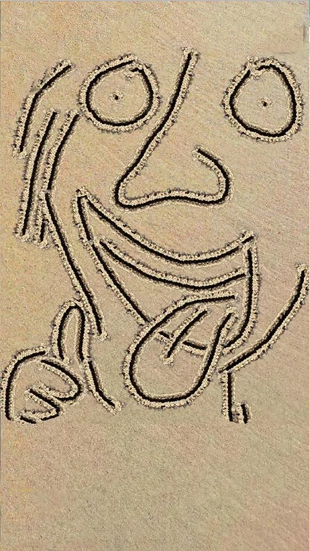 沙滩涂鸦画手游app截图