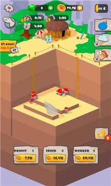 空闲的考古大亨 最新版手游app截图