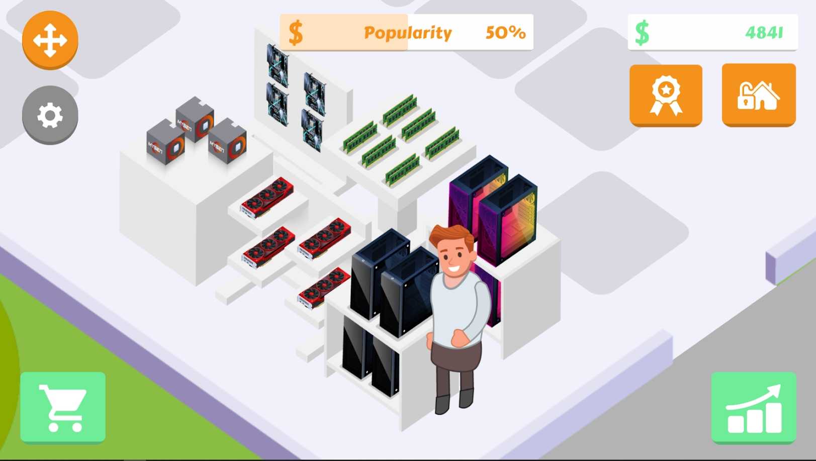 电脑组装店手游app截图