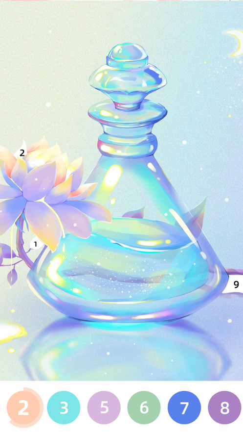 花花填色手游app截图