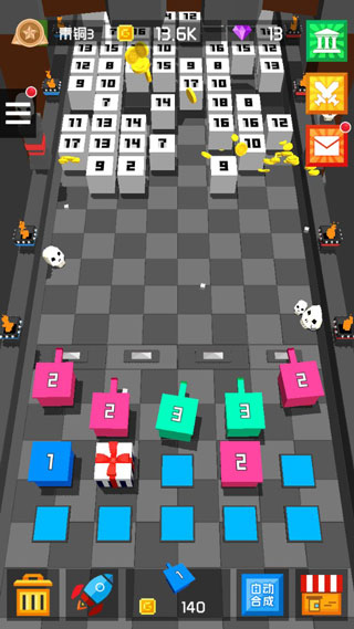 放置方块塔防 兑换码手游app截图