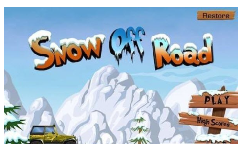 雪地越野赛车手游app截图