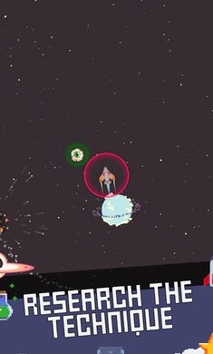 太空飞行像素火箭手游app截图