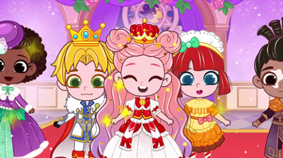 彩虹宝宝换装日记手游app截图
