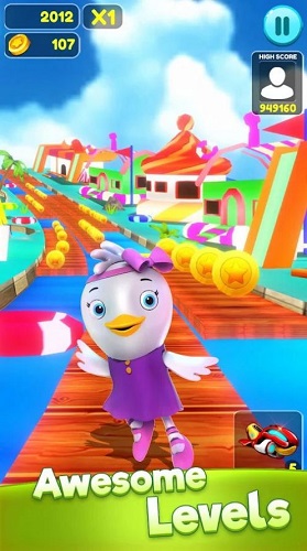 小鸡快点跑手游app截图