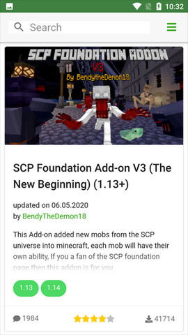 我的世界mcpedl 中文版下载手游app截图